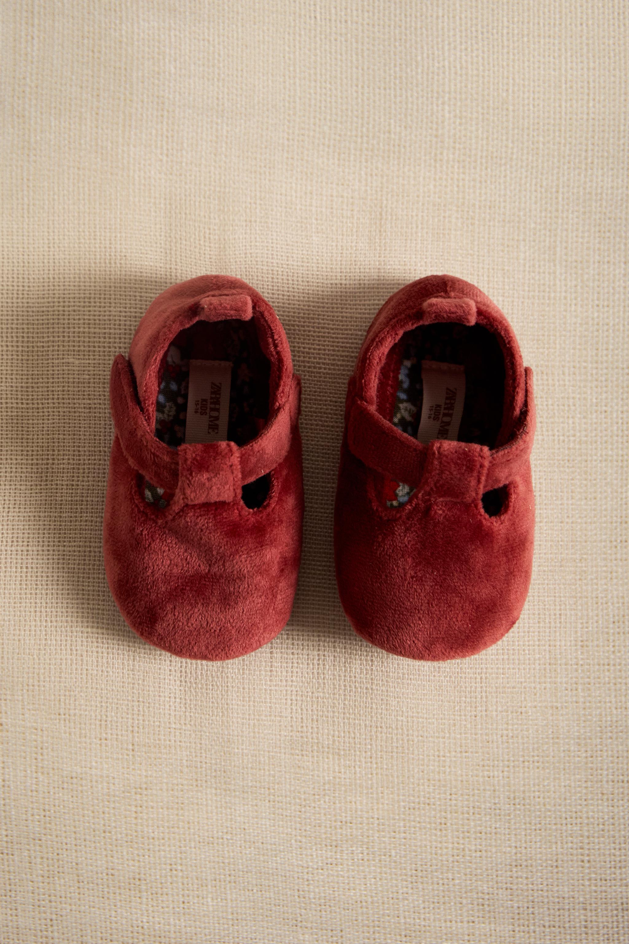 CHAUSSONS BALLERINE VELOURS